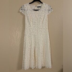 Tommy Hilfiger White Lace Dress